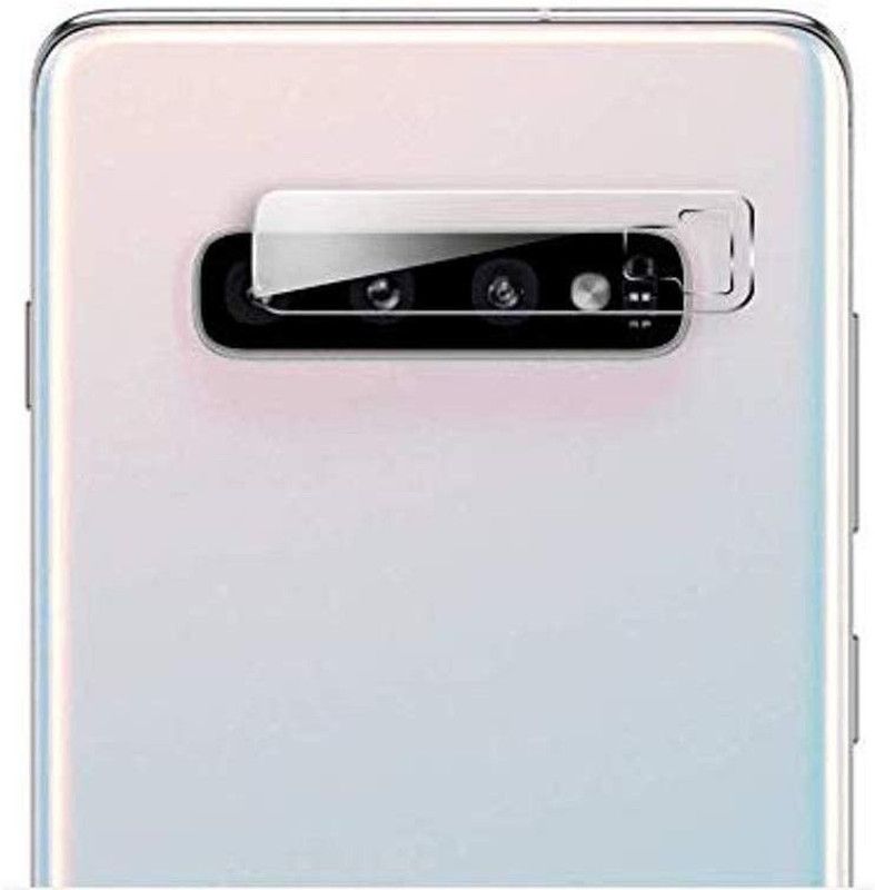 AtoZ Accessories Back Camera Lens Ring Guard Protector for Samsung S10 Plus 2.5D curved edges  (Pack of: 1)
