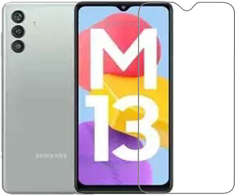 INFINITYWORLD Tempered Glass Guard for Samsung Galaxy M13,Samsung Galaxy M13 4G  (Pack of 1)