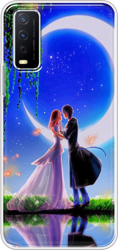 Coolcase Back Cover for Vivo Y20A  (Multicolor, Grip Case, Silicon)