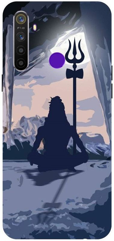 Wall Art Back Cover for Realme Narzo 10 HER HER MHADEV, SHIV JI, GOD, SHIV, MHADEV  (Multicolor, Dual Protection, Pack of: 1)