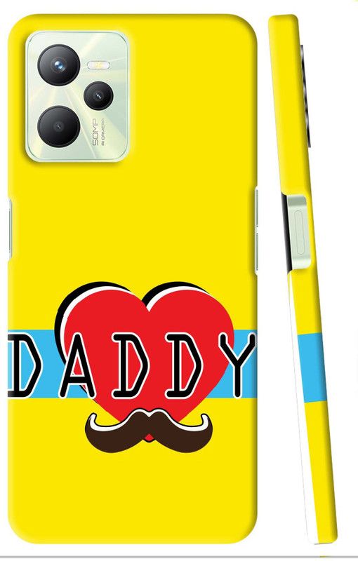V'ART CREATIONS Back Cover for REALME C35  (Multicolor, 3D Case, Pack of: 1)