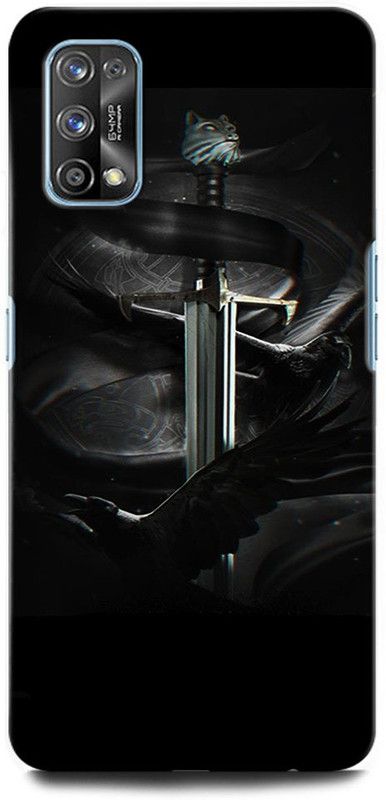 INTELLIZE Back Cover for Realme 7 Pro RMX2170 GAMEOFTHRONES, STARK, WINTER, SWORD, KIT, LOGO  (Multicolor, Hard Case, Pack of: 1)