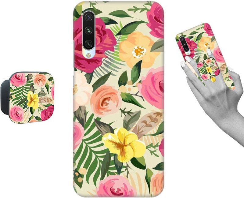Coberta® Back Cover for Mi A3  (Multicolor, Cases with Holder, Pack of: 1)