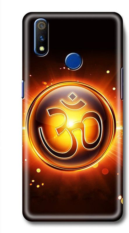 Zappy Back Cover for Realme 3, Realme 3i  (Black, Gold, Hard Case)