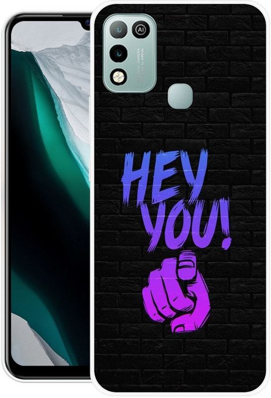 MUSKAY Back Cover for Infinix Hot 10 Play  (Black, Purple, Grip Case, Silicon, Pack of: 1)