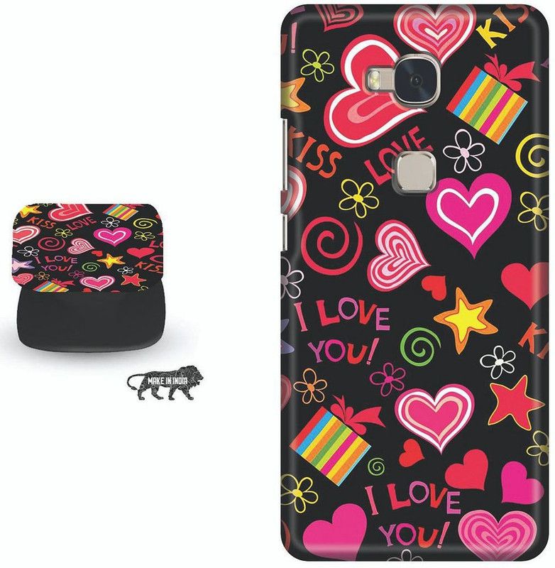 My Swag Back Cover for Honor 5X, Huawei Honor X5, Huawei Honor GR185  (Multicolor, Cases with Holder, Pack of: 1)