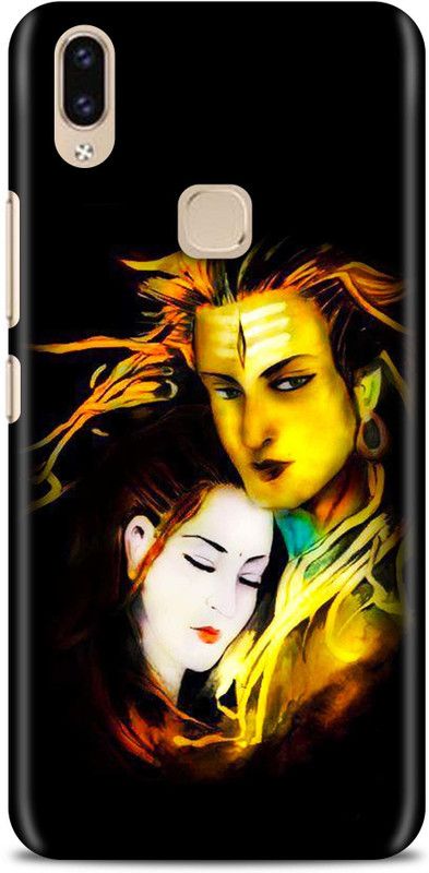 Sankee Back Cover for Vivo V9 Youth  (Black, Yellow, Hard Case)