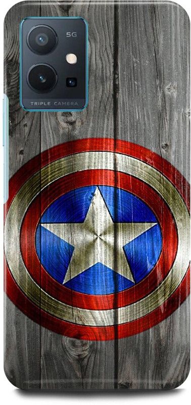 FIKORA Back Cover for OnePlus Nord CE 2 5G, CAPTAIN, AMERICA, AVENGER, AVENGERS, SHIELD  (Grey, Hard Case, Pack of: 1)