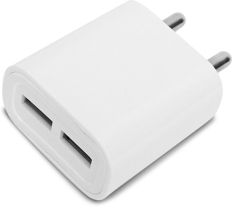 supermarche NA 2.1 A Multiport Mobile SM201 Charger  (White)