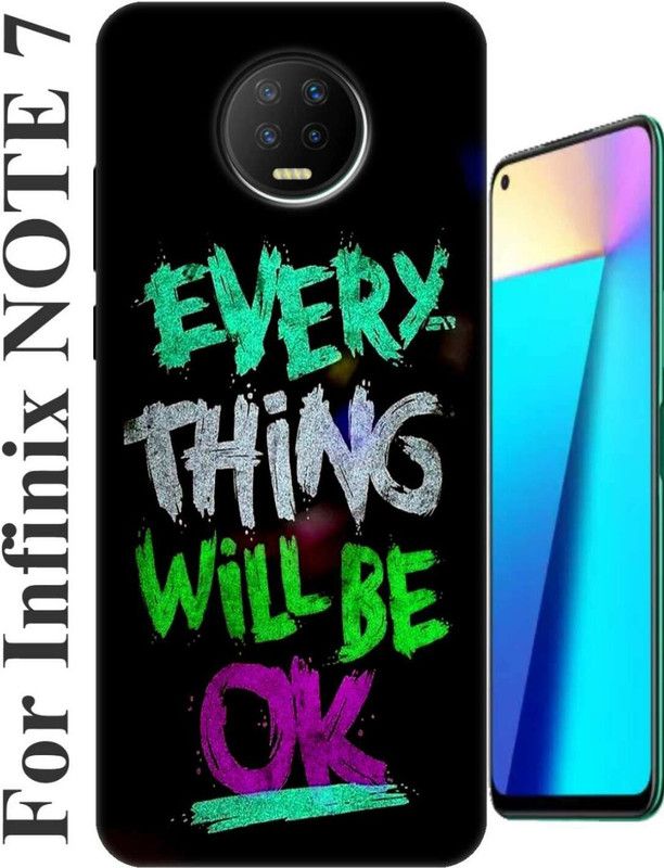 StroFit Back Cover for Infinix Note 7 2755  (Maroon, Flexible, Silicon, Pack of: 1)