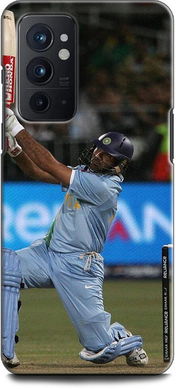WallCraft Back Cover for OnePlus 9RT 5G YUVRAJ SINGH, CRICKET, SPORT  (Multicolor, Dual Protection)