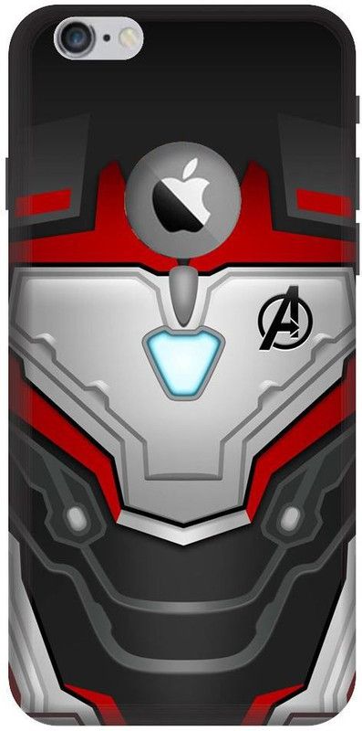 BYXIS Back Cover for iphone 6 cut Avengers Logo, Avengers, Avengers Logo, Avengers Sign, Marvel, Avenger, Comic  (Multicolor, Shock Proof, Pack of: 1)