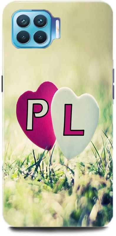 MP ARIES MOBILE COVER Back Cover for OPPO F17 Pro, CPH2119,P LOVES L NAME,P NAME, L LETTER, ALPHABET,P LOVE L NAME  (Multicolor, Hard Case, Pack of: 1)