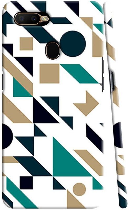 SRI SAI CREATION Back Cover for Oppo A7  (Multicolor, Dual Protection, Pack of: 1)