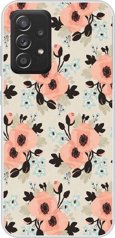 Dreamcase Back Cover for SAMSUNG Galaxy A13  (Blue, Orange, Silicon, Pack of: 1)