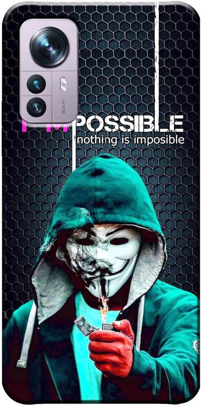 Sheorano Back Cover for Redmi 12 Pro 5G/Xiaomi 12 Pro 5G 2614  (Multicolor, Shock Proof, Silicon, Pack of: 1)