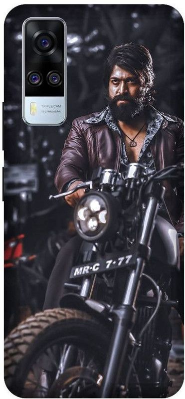 URCHIN Back Cover for Vivo Y31 KGF, kgf, rocky, kgf movie, Bike, Rocky bhai, kgf2  (Multicolor, Shock Proof, Pack of: 1)