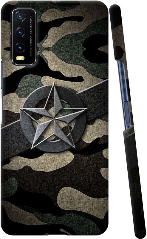 THE GOLDEN BUCK Back Cover for Vivo Y20g  (Multicolor, Pack of: 322)