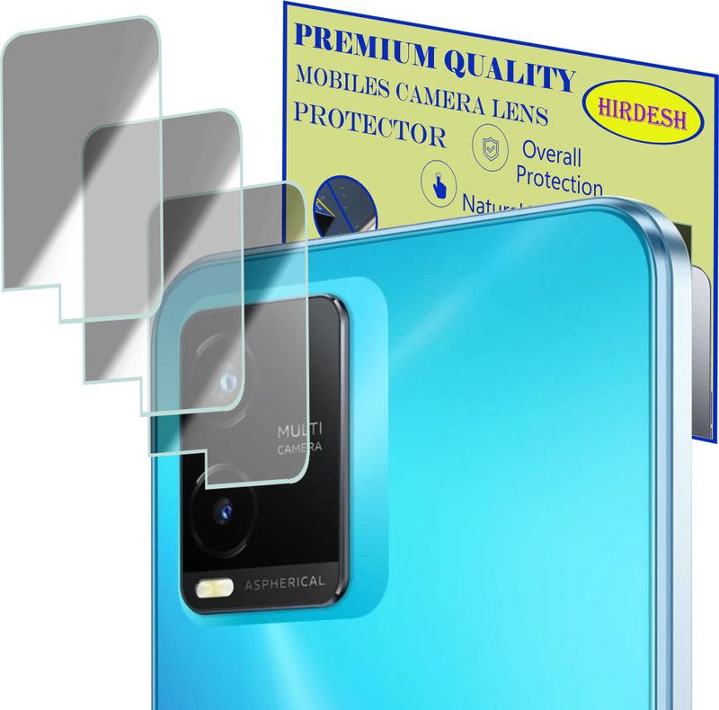 hirdesh Back Camera Lens Glass Protector for Vivo T1X  (Pack of: 3)