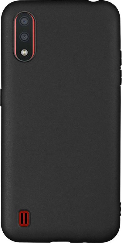 printwhiz Back Cover for Samsung Galaxy M01  (Black)