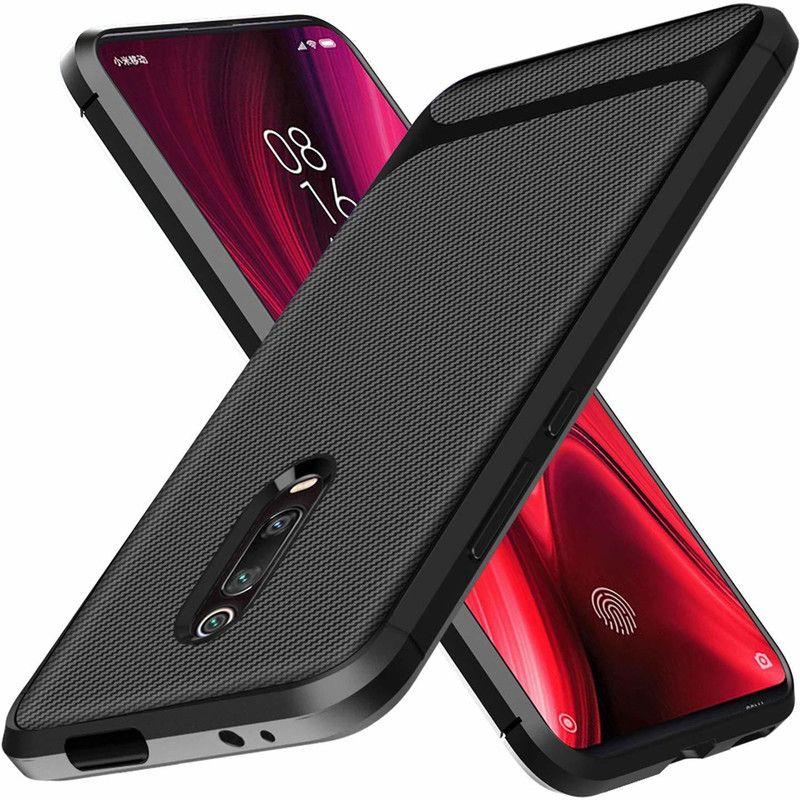 Snatchy Back Cover for Mi K20 Pro  (Black, Silicon, Pack of: 1)