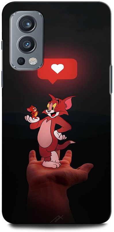 ORBIQE Back Cover for OnePlus Nord 2 5G TOM AND JERRY, CARTOON NETWORK, CARTOON, JERRY, CUTE  (Multicolor, Hard Case, Pack of: 1)