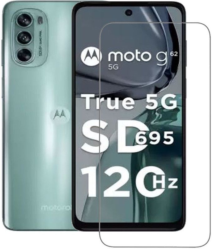 NKCASE Tempered Glass Guard for Motorola G62 5G,MOTO G62 5G  (Pack of 1)