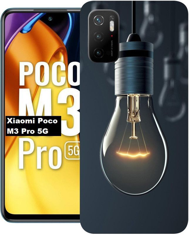 mitzvah Back Cover for Xiaomi Poco M3 Pro 5G  (Multicolor, Dual Protection, Silicon, Pack of: 1)