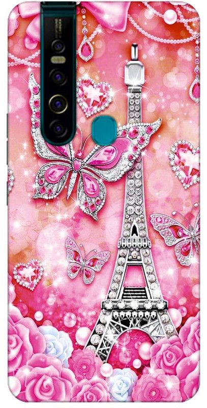 VITARO Back Cover for Tecno Camon 15 Pro  (Pink, Grip Case, Silicon, Pack of: 1)