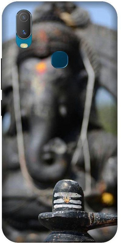URCHIN Back Cover for Vivo Y15 Shivji, Lord Shiva, Mahadev, Bholenath, Neelkhant, Tridev, God  (Multicolor, Shock Proof, Pack of: 1)