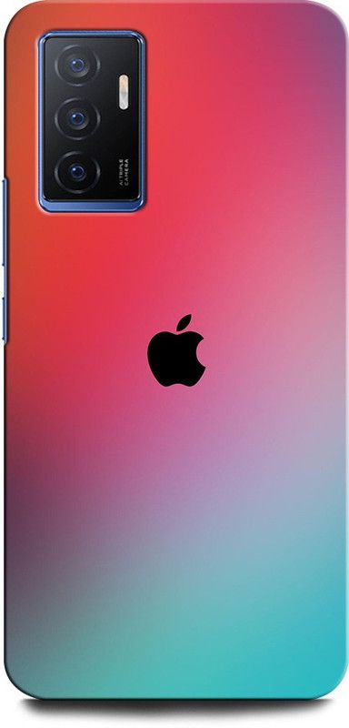 ORBIQE Back Cover for Vivo V23e 5G APPLELOGO, APPLESIGN, APPLEEMBLEM  (Multicolor, Hard Case, Pack of: 1)