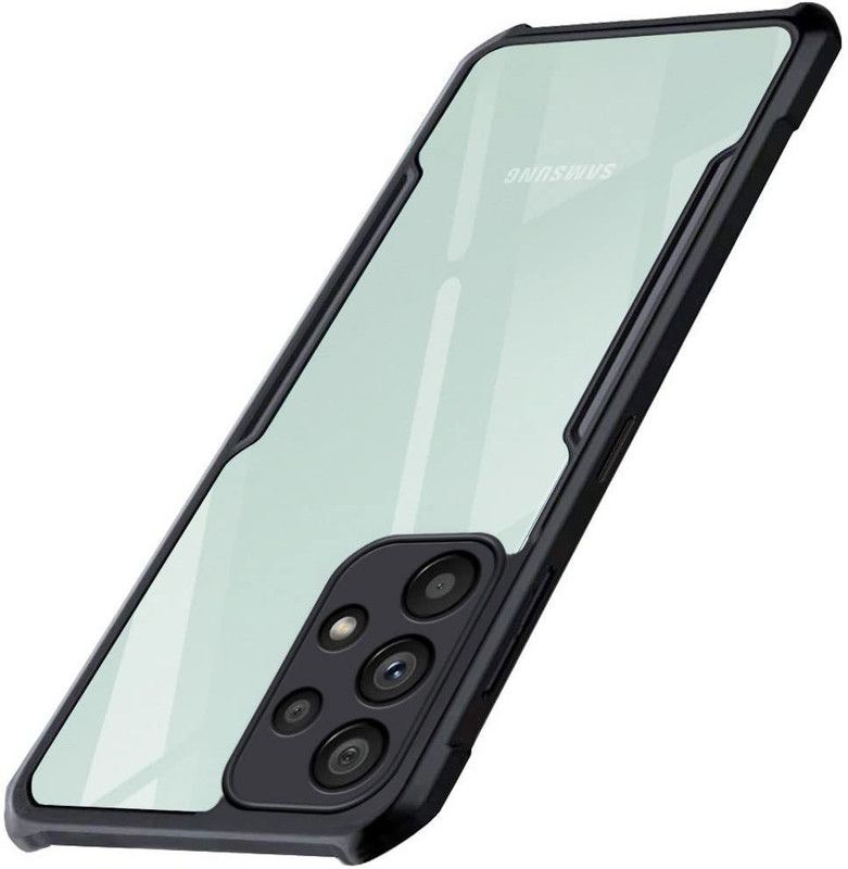 Krish Tech Back Cover for Samsung Galaxy A73 5G  (Black, Shock Proof, Pack of: 1)