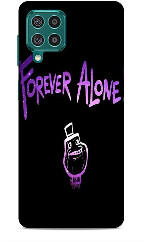 Keviv Back Cover for Samsung Galaxy F62, Samsung Galaxy M62  (Black, Purple)