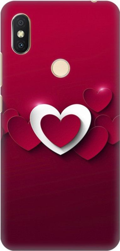COBIERTAS Back Cover for Mi Redmi Y2  (Maroon, Hard Case)