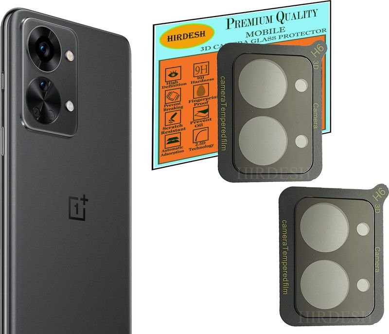 hirdesh Back Camera Lens Glass Protector for OnePlus Nord 2T 5G  (Pack of: 2)