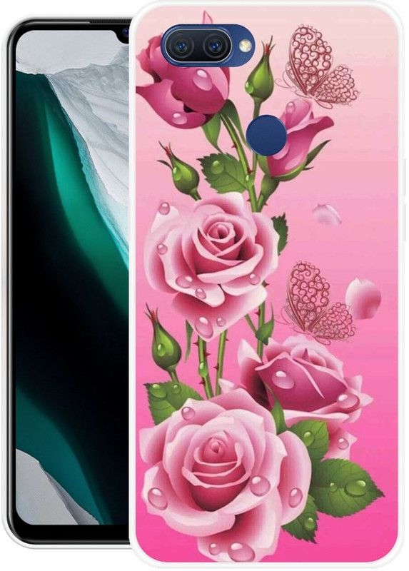 RJ14 (Online) Back Cover for Oppo A11k, Oppo A12  (Multicolor, Grip Case, Silicon, Pack of: 1)