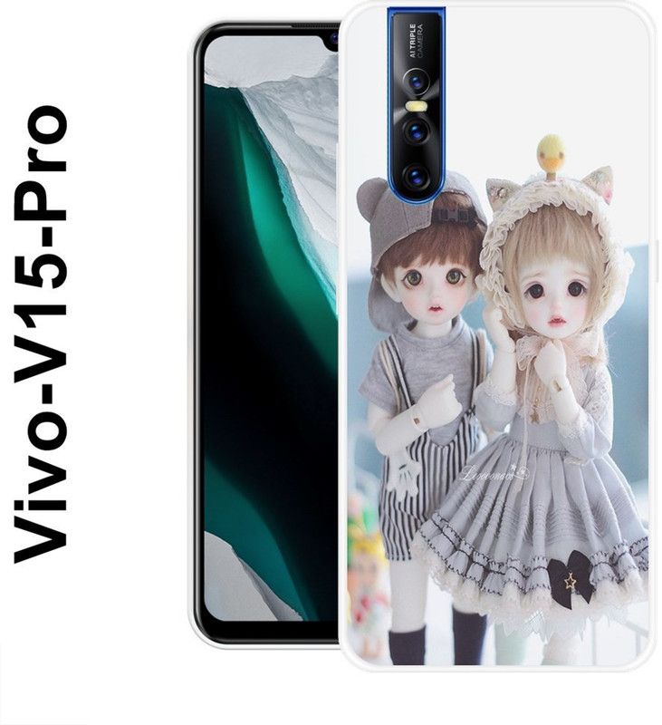 BAGRA Back Cover for Vivo V15 Pro  (Multicolor, Grip Case, Silicon)