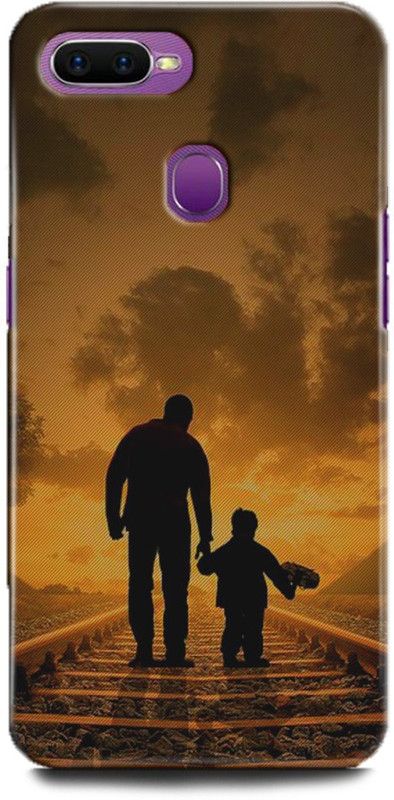 INTELLIZE Back Cover for Oppo A7/CPH1901 dad son,Printed  (Multicolor, Shock Proof, Pack of: 1)