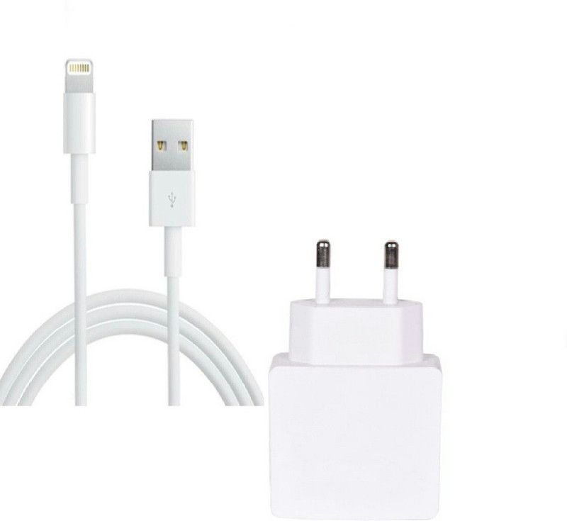 Zigshash NA Mobile Series Economy Charger with Detachable Cable  (White)