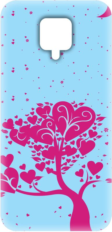 Smutty Back Cover for Mi Redmi Note 9 Pro Max, M2003J6B1I - Heart Tree Print  (Multicolor, Hard Case, Pack of: 1)