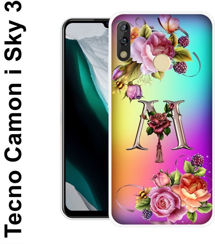 JATLAND Back Cover for Tecno Camon I Sky 3  (Multicolor, Silicon)