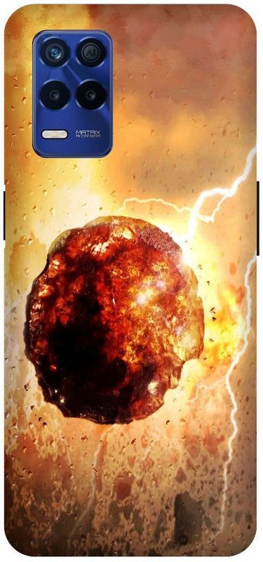 Bluvver Back Cover for Realme 8s 5G , RMX3381, Printed Abstract Nature Back Cover  (Multicolor, Hard Case, Pack of: 1)