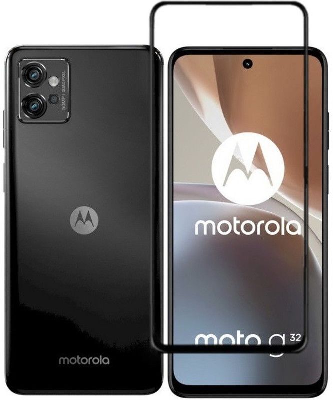 Caseline Edge To Edge Tempered Glass for MOTOROLA g32, MOTOROLA MOTO G32, MOTO G32, MOTOROLA G32  (Pack of 1)