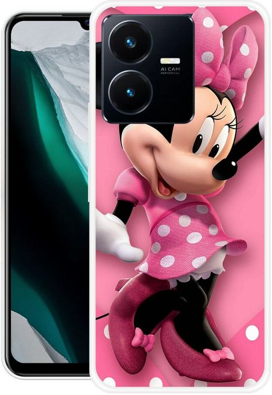 JATLAND Back Cover for Vivo Y22  (Multicolor, Grip Case, Silicon)