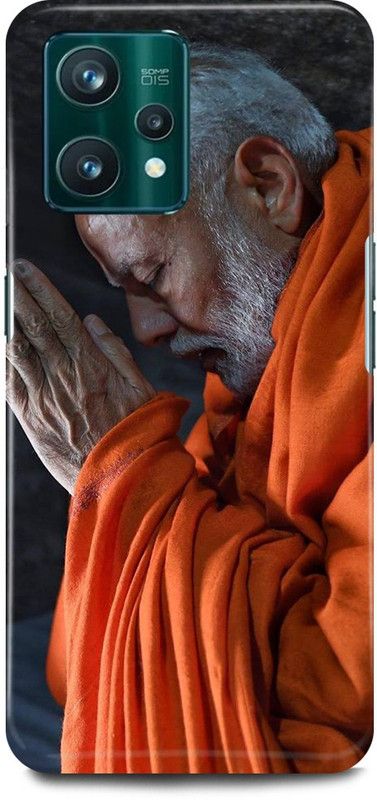 FIKORA Back Cover for Realme 9 Pro Plus 5G, NARENDRA, PM, MODIJI, PRIME, MINISTER  (Orange, Hard Case, Pack of: 1)