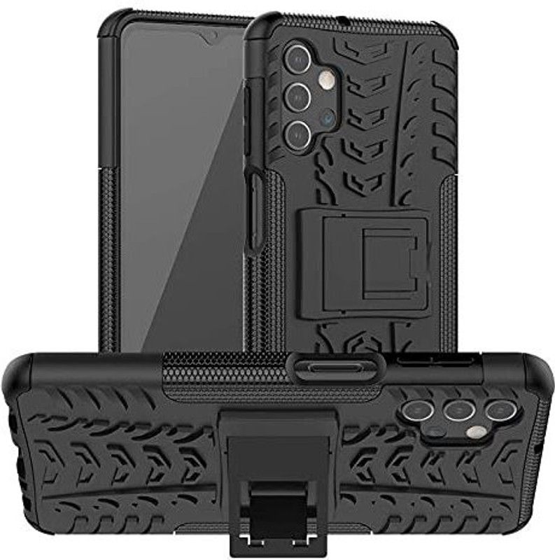Gorilion Back Cover for Samsung Galaxy A32 5G  (Black, Shock Proof, Pack of: 1)