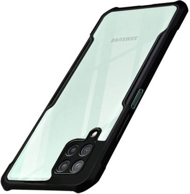 VCASE Back Cover for Samsung Galaxy A22 4G  (Transparent, Dual Protection)