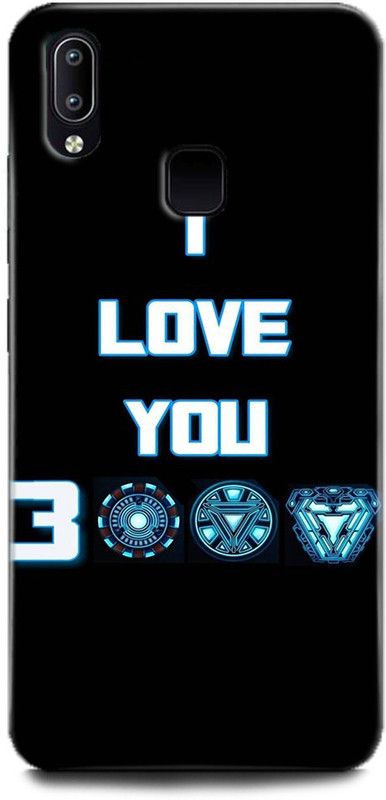 Afterglow Back Cover for Vivo V9 Youth IRON MAN, LOVE YOU 3000, SUPERHERO, TONY STARK, MARVAL, COMIC  (Multicolor, Shock Proof, Pack of: 1)