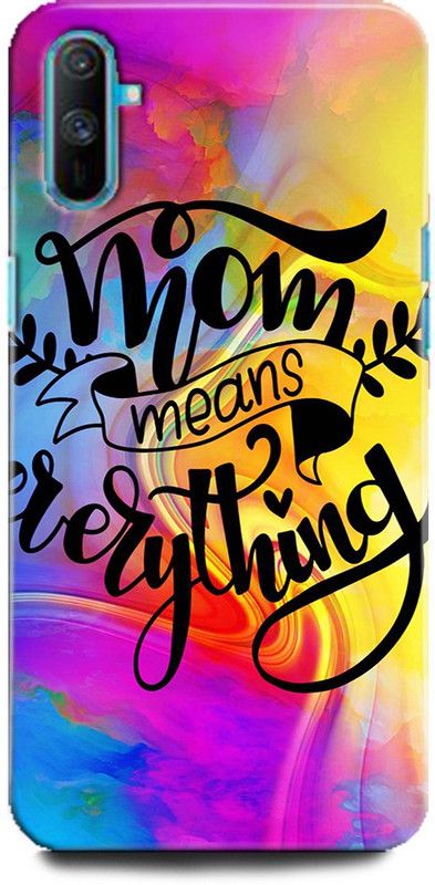 Afterglow Back Cover for Realme C3 MOM AND DAD, DAD, I LOVE YOU, LOVE, MISSING, MOM  (Multicolor, Shock Proof, Pack of: 1)