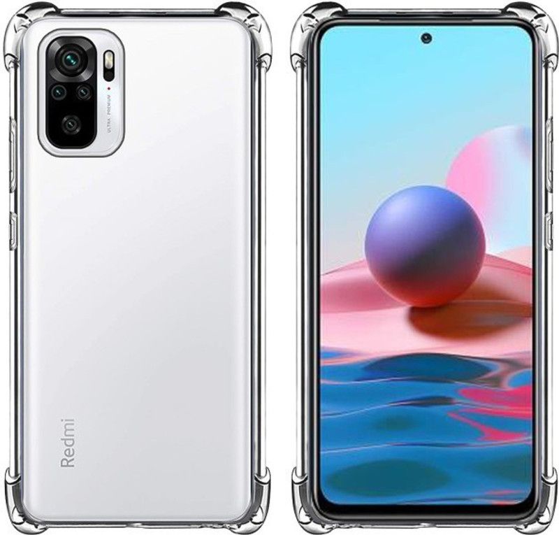 Chemforce Back Cover for Mi Redmi Note 10, REDMI Note 10  (Transparent, Flexible, Pack of: 1)